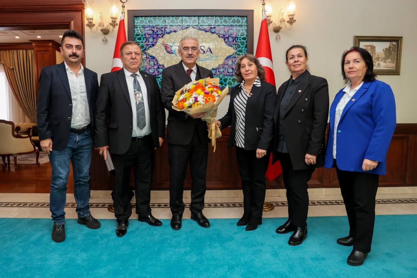 Bursa Valisi Ayyıldız’a TÜED Uludağ Şubesi