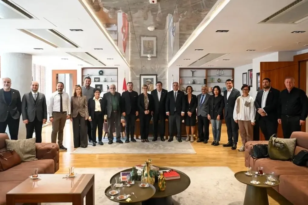 İbrahim Can Ergun’den Başkan Muharrem Erkek’e iade-i ziyaret