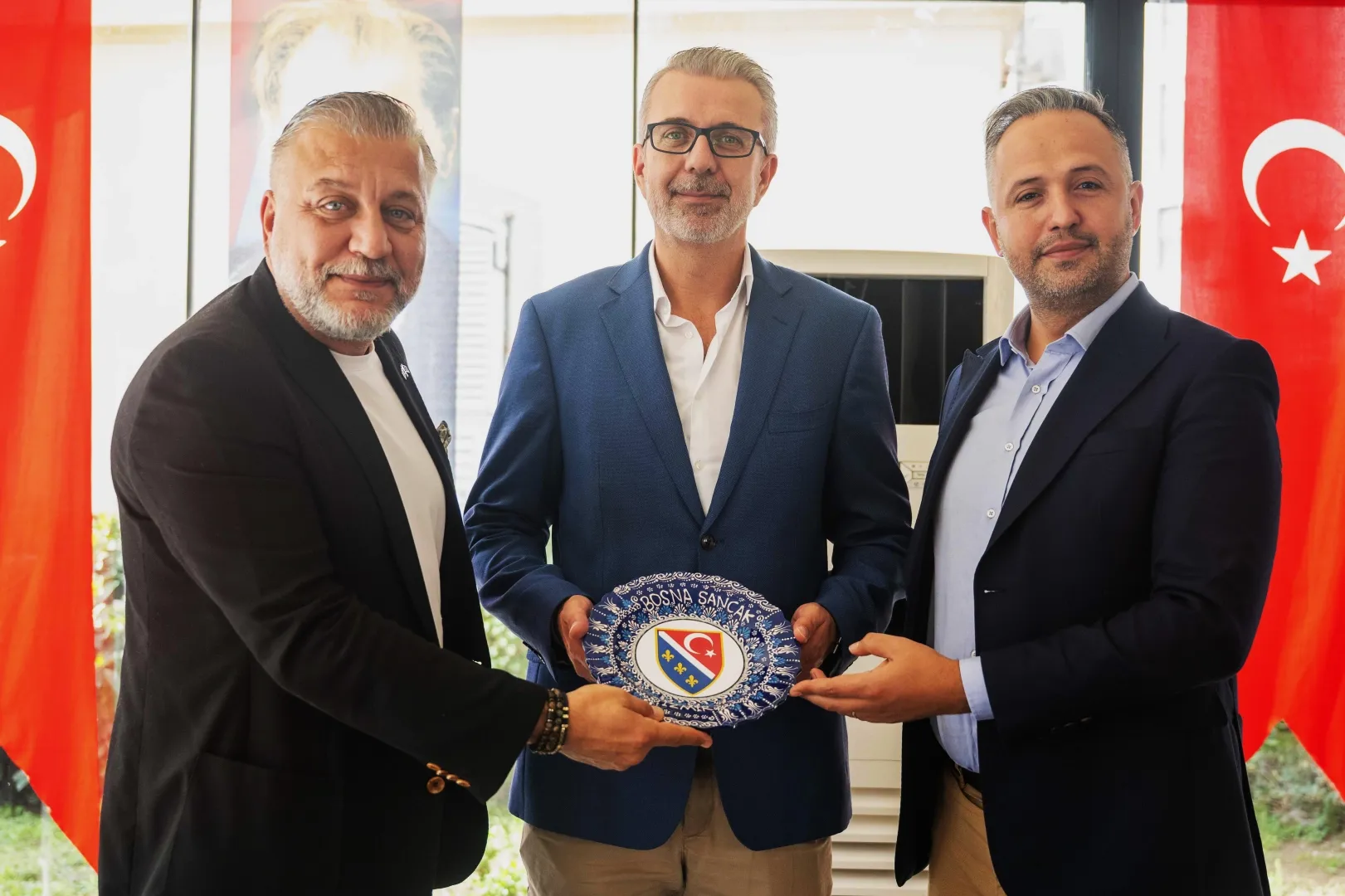 Boşnak iş insanları Bornova’da buluştu