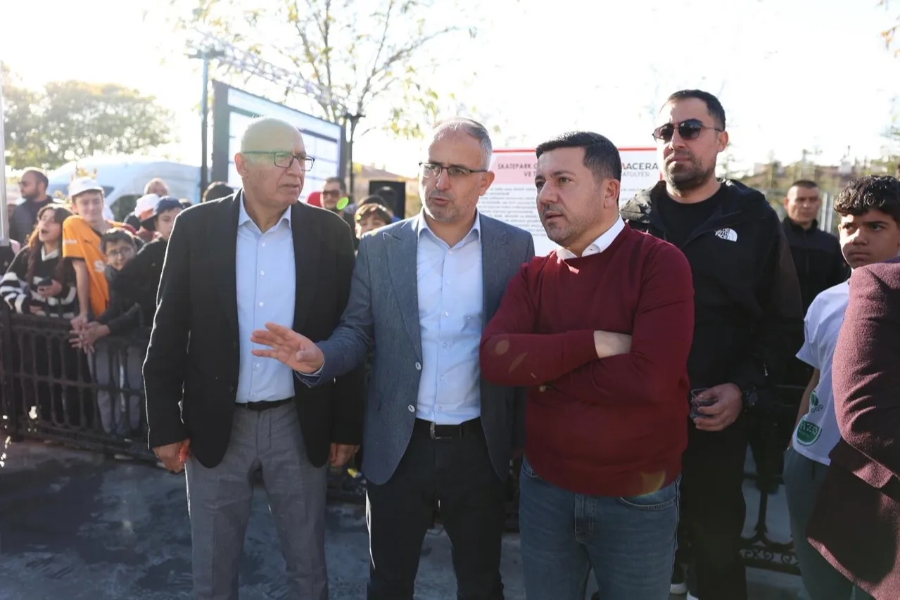 Ahmet Minguzzi Skate Park törenle açıldı