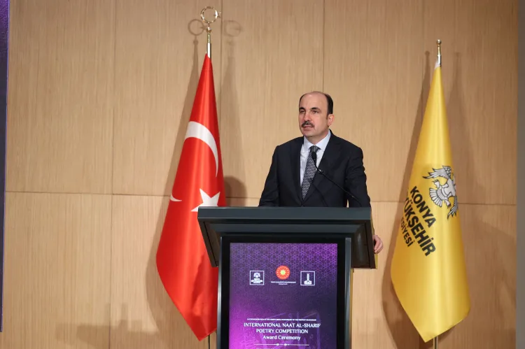 Uluslararası Naat-ı Şerif Yarışması’nda ödüller Konya’da sahiplerini buldu