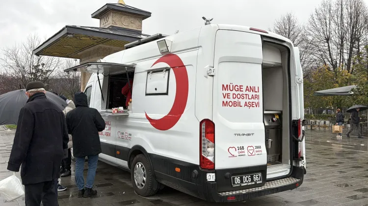 Düzce'de "Müge Anlı ve Dostları"ndan soğuk havada iç ısıtan destek