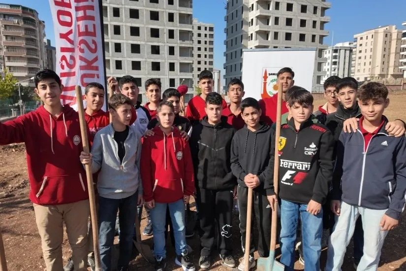 Yeşeren Okullar Projesi ile fidanlar toprakla buluşuyor