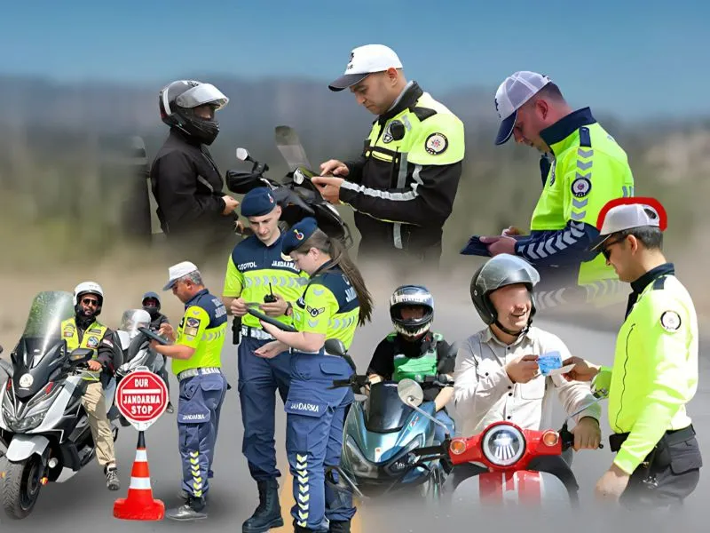 Kask Takmayan 475 Bin 976 Motosiklet/Motorlu Bisiklet Sürücüsüne İşlem Yapıldı”